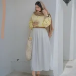 ست شومیز دامن وانیل - تصویر 3