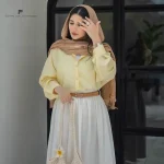 ست شومیز دامن وانیل - تصویر 4