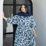 پیراهن تابستانی ماوی - تصویر 2