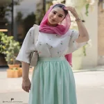 ست شومیز دامن جلاتو