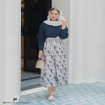 ست شومیز و شلوار دامنی ترلان - تصویر 3