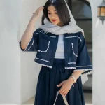 ست کت و دامن میکا مزون شین