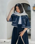 ست کت و دامن میکا مزون شین