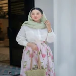 ست شومیز دامن ارغوان