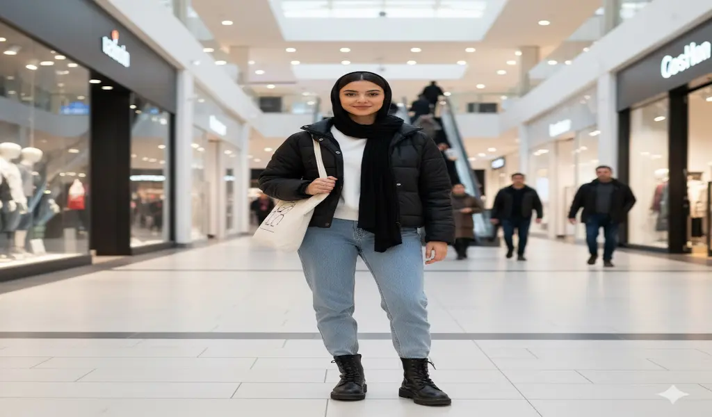 تیپ زمستانه زنانه کژوال-شهری