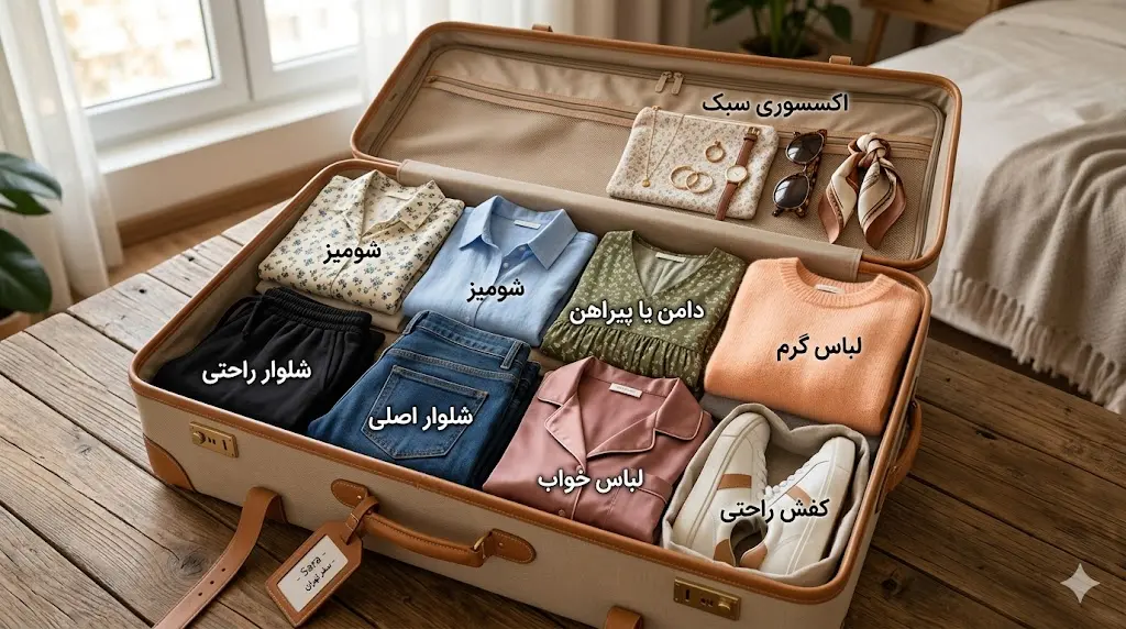 چه آیتمهایی را در چمدان سفر بگذاریم؟