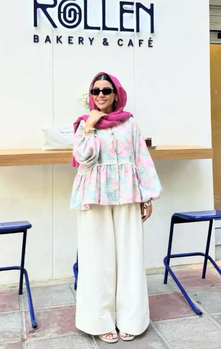 مانتو کوتاه مدل عروسکی (چیندار)
